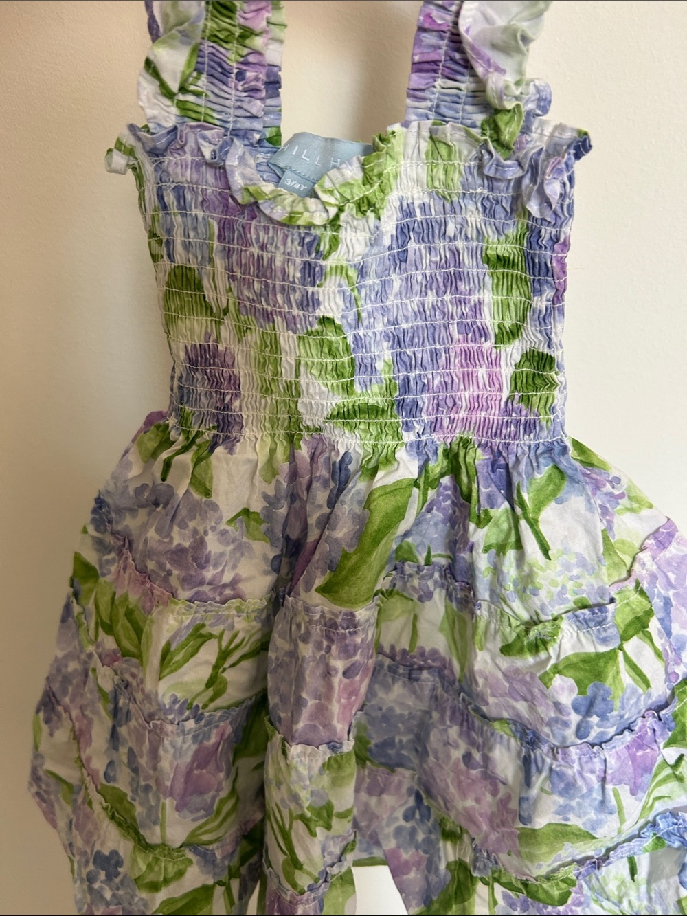Hill House Lavender Flower Dress